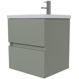 OMEGA PANELI Kupaonski ormarić Soft gap, 55 cm, mat zeleni | shoptok.hr