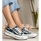 Gemre Blue women's high-sole sneakers Kallara | shoptok.hr