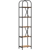  Polica Staro drvo 40 x 30 x 183 cm Konstruirano drvo | shoptok.hr