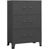 Furnova Industrijska omara antracit 75x40x115 cm kovinska, (21955966) | Shoptok.si