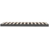  Okvir za krevet od masivne borovine sivi 75x190 cm mali | shoptok.hr