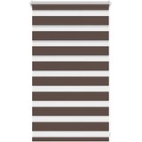 Zebra zavjesa 50,9x100 cm Širina tkanine 46,7 cm boje kave | shoptok.hr