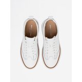 Sergio Leone White leather platform sneakers by | ePonuda.com