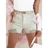 DStreet Spodenki damskie POPGLAM beżowe | ePonuda.com