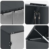  Skladištenje kanti za 3 kante Antracit 340 x 77.5 x 115.5 cm | shoptok.hr