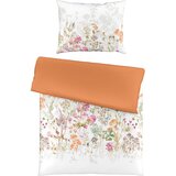 Fleuresse posteljnina 140/200 cm mako saten krem barve, roza, bela, temno oranžna, pastelno zelena Cene