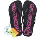 COPACABANA ženske japanke print iv fem SS20 crne Cene'.'