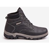 EVENTO Men's Insulated Trekking Shoes Made Of Eco Leather Navy Neramia | Eponuda.ba