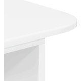  Konzolna stolica Visoki sjaj bijela 93 x 40 x 75 cm | shoptok.hr