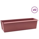  Kutije za cvijeće za Euro palete 12 pcs Smeđa | Shoptok.si