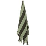 Bloomingville Zelena odeja iz recikliranega bombaža 130x160 cm Frello – | Shoptok.si