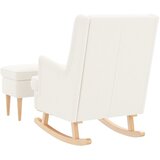  Fotelja s footstoolom 2 kom. Krem Bouclé 60 x 79 x 87,5 cm | shoptok.hr
