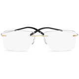  Muške Dioptrijske naočale Silhouette TMA - The Icon. Gold Edition 5539 IG 56/17 Gold | shoptok.hr