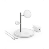Anker Stanica za bežično punjenje Stand, Mag Go 3u1, B25M3321, 15W, White Cijene