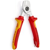 Knipex vde izolovane makaze za kablove sa dodatkom za kačenje 165mm (95 16 165 t) | ePonuda.com