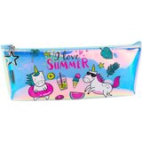  Školska pernica Summer Unicorns 20x8cm - plava | shoptok.hr