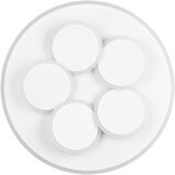  Bela LED stropna svetilka z daljinskim upravljalnikom/zatemnitvena Mandala | Shoptok.si