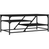  Stolić za kavu crni 100 x 49 x 40 cm od konstruiranog drva | shoptok.hr