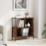 vidaXL Regal za knjige boja hrasta 72x28x77 5 cm od konstruiranog drva | shoptok.hr