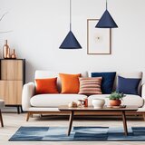  Visilica na sajli CAPITAL 1xGX53/15W/230V Ø 32 cm plava | Eponuda.com