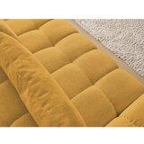 Bobochic Paris Gorčično rumena sedežna garnitura iz šenilje 278 cm Everest – | Shoptok.si