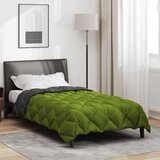  Zimska posteljnina Zelena in antracita 220 x 140 cm Mikrovlakna, (5000147204) | Shoptok.si