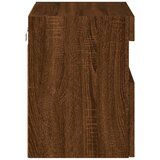  Zidni TV ormarić s LED svjetlima boja hrasta 40x30x40 cm | shoptok.hr