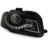Kristalni farovi Day Line Audi A3 (2003-2008), Crni
