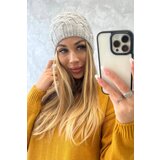 Kesi Cap with fleece Agnieszka K239 light gray | shoptok.hr
