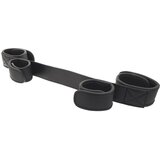 Fetish Submissive Soft Spreader Bar Vegan Leather Cene