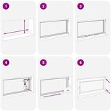  Podrumski prozor RISOR 80x50 cm Okretno-nagibni DIN lijevi bijeli - Bijela 80 x 50 cm (dvoslojni) 1 Naginjanje i okretanje lij | shoptok.hr