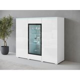 P & B Visoka Komoda Vera 120, Bela, Led | Shoptok.si