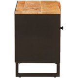 TV ormar s policom Smeđa 80 x 33 x 46 cm Čvrsto drvo manga | shoptok.hr