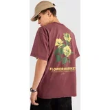 Flower Shop Boxy T-shirt vintage mahog