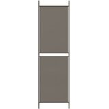 Sobna pregrada s 5 panela Antracit 250 x 200 cm od tkanine | Eponuda.ba