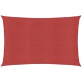  Jedro za zaštitu od sunca 160 g/m² crveno 2,5 x 4,5 m HDPE | Eponuda.com