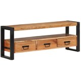TV ormarić 120 x 30 x 45 cm od masivnog bagremovog drva | shoptok.hr