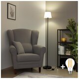  Brilagi - LED stojeća lampa CERIA 1xE27/40W/230V prečnik 20,5 cm bela/crna | Eponuda.com