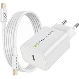 Oem Mayaxess, Omrežni polnilnik za iPhone 16 Plus 20W + 1m USB-C kabel, Bela, (5000275884) Cene