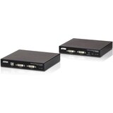 Aten CE624-AT-G DVI\, USB\, RS232\, audio-line-out\, vtičnica za mikrofon razširitev (podaljšanje) preko omrežnega kabla RJ45 150 m, (20442163) | Shoptok.si