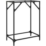  Stolić s prozirnom staklenom površinom 60x35x81 cm čelik | shoptok.hr