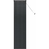 vidaXL Venecijanske žaluzije Črna 175 x 45 cm Aluminij, (5000178496) | Shoptok.si