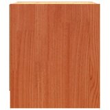  Noćni ormarići 2 pcs Vosak smeđa 40 x 30.5 x 35.5 cm Borovina | shoptok.hr