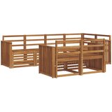  Sekcijska garnitura 7 pcs Prirodna | shoptok.hr