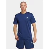 Adidas Športna majica Train Essentials IC7422 Modra Regular Fit