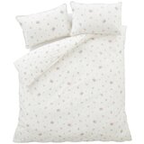 Bianca Krem posteljina za krevet za jednu osobu od pamučnog perkala 135x200 cm Vintage Rosebud Lace – Cijene