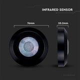  infracrveni senzor pokreta 360° 200W/230V, crne boje | Eponuda.com