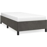  Posteljni okvir temno siv 100x200 cm žamet, (20723609) | Shoptok.si