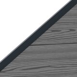 PANEL ograde 6 pcs WPC i aluminij Siva | shoptok.hr