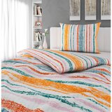 Esposa POSTELJNINA NITA 140/200 cm mečkanka rumena, turkizna | Shoptok.si